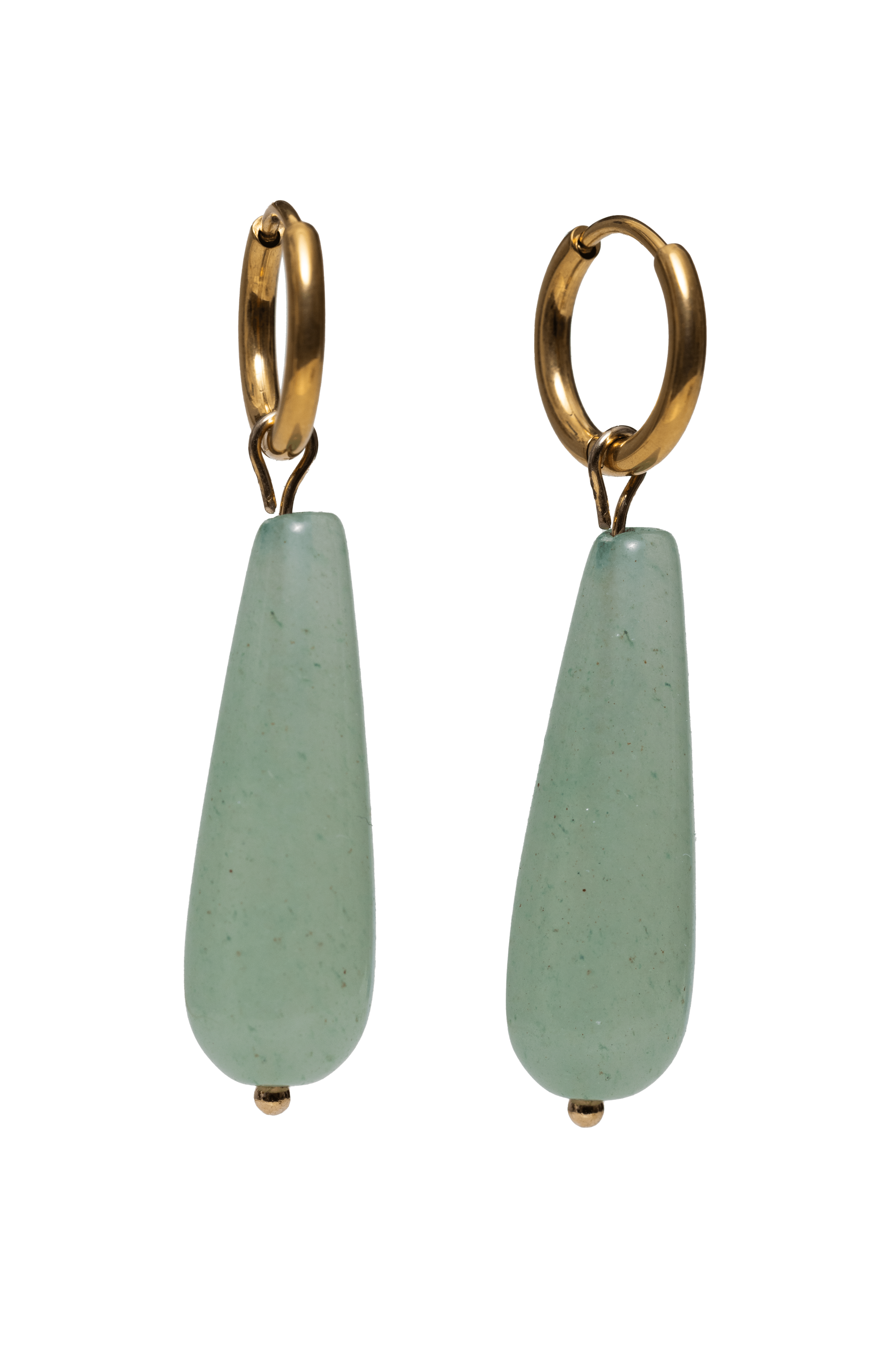 Aventurin Drop Charm - caliorjewelry