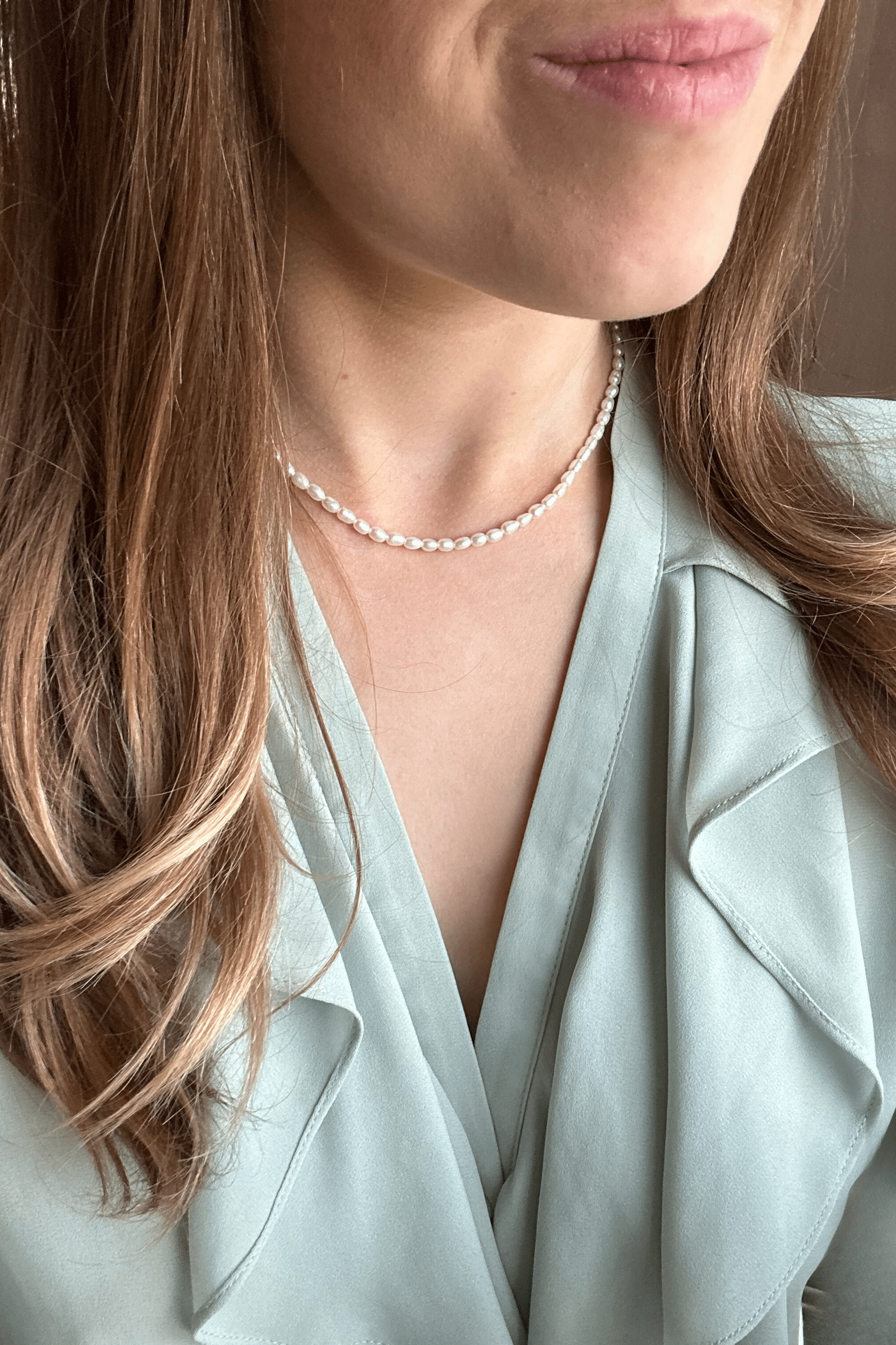 Mini Pearl Necklace - caliorjewelry