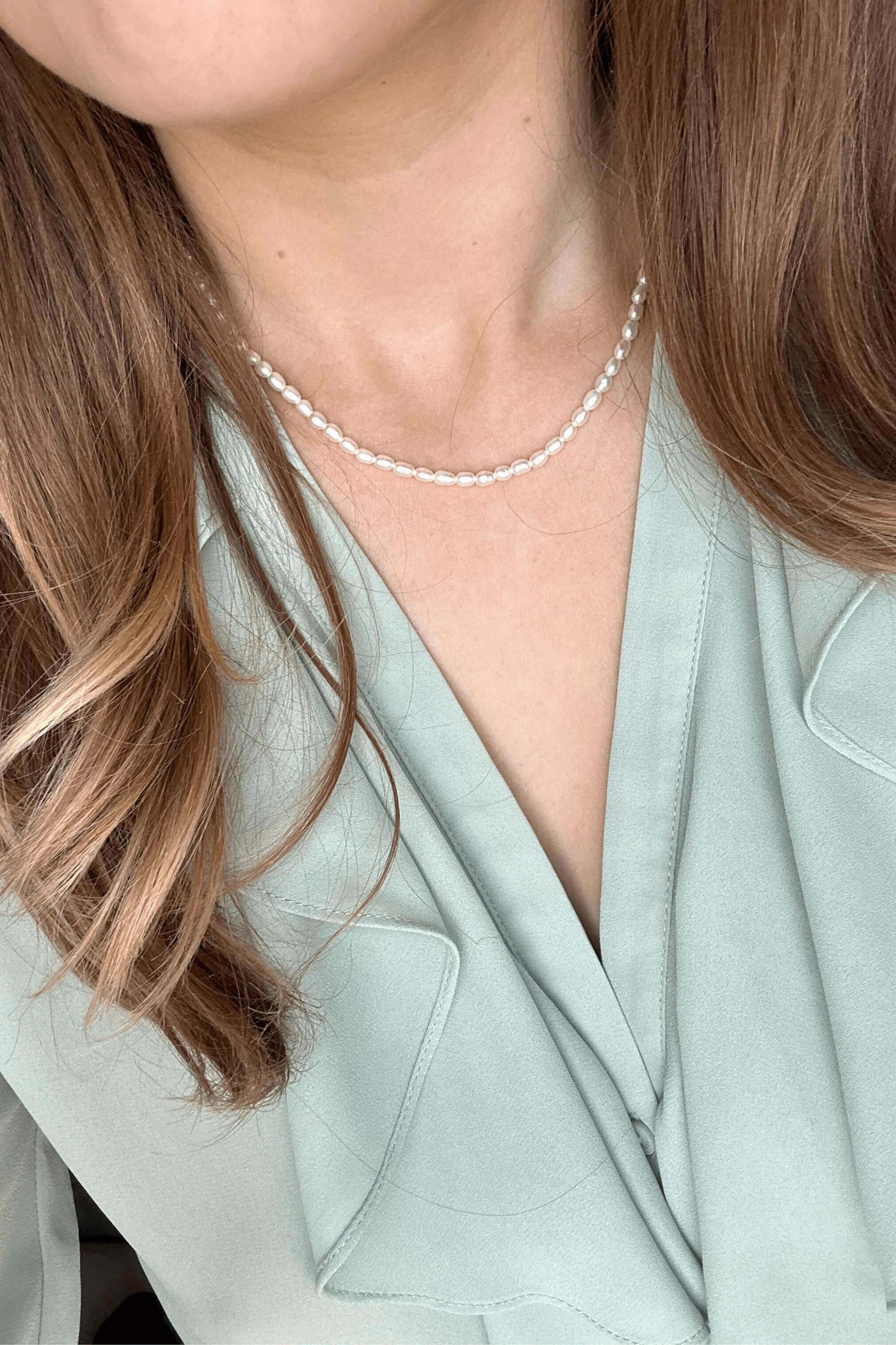 Mini Pearl Necklace - caliorjewelry
