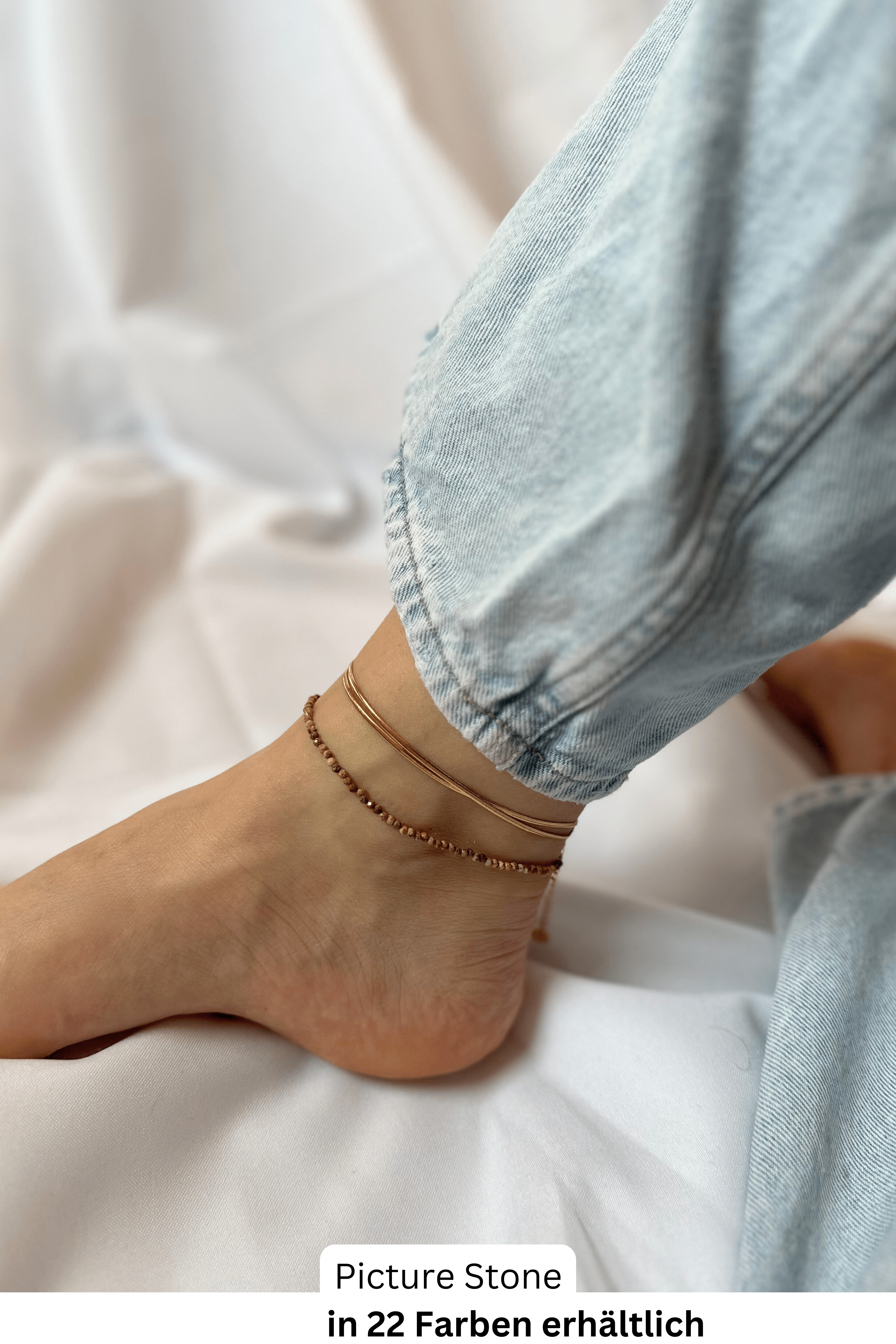 Natural Stone Anklets - caliorjewelry