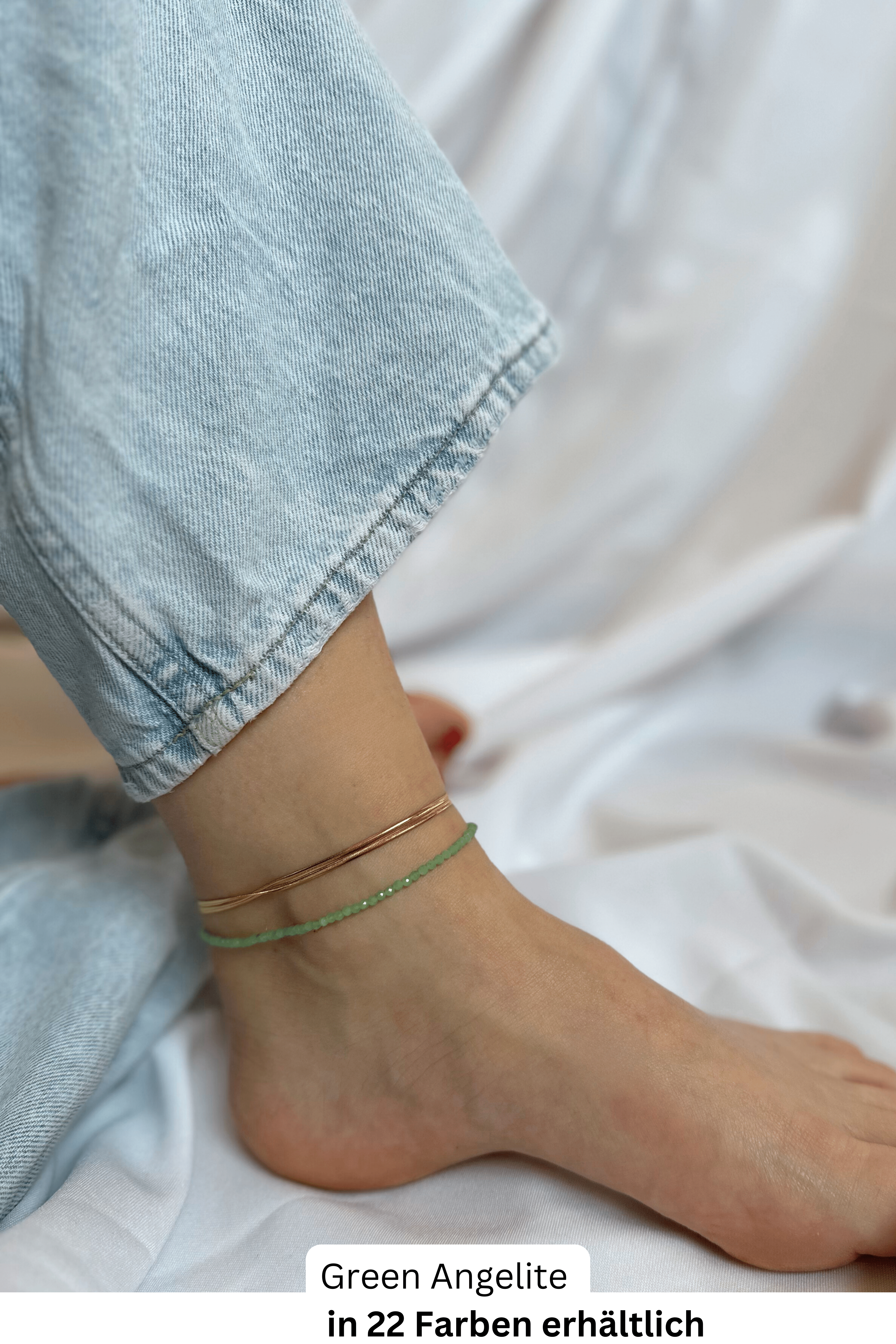 Natural Stone Anklets - caliorjewelry