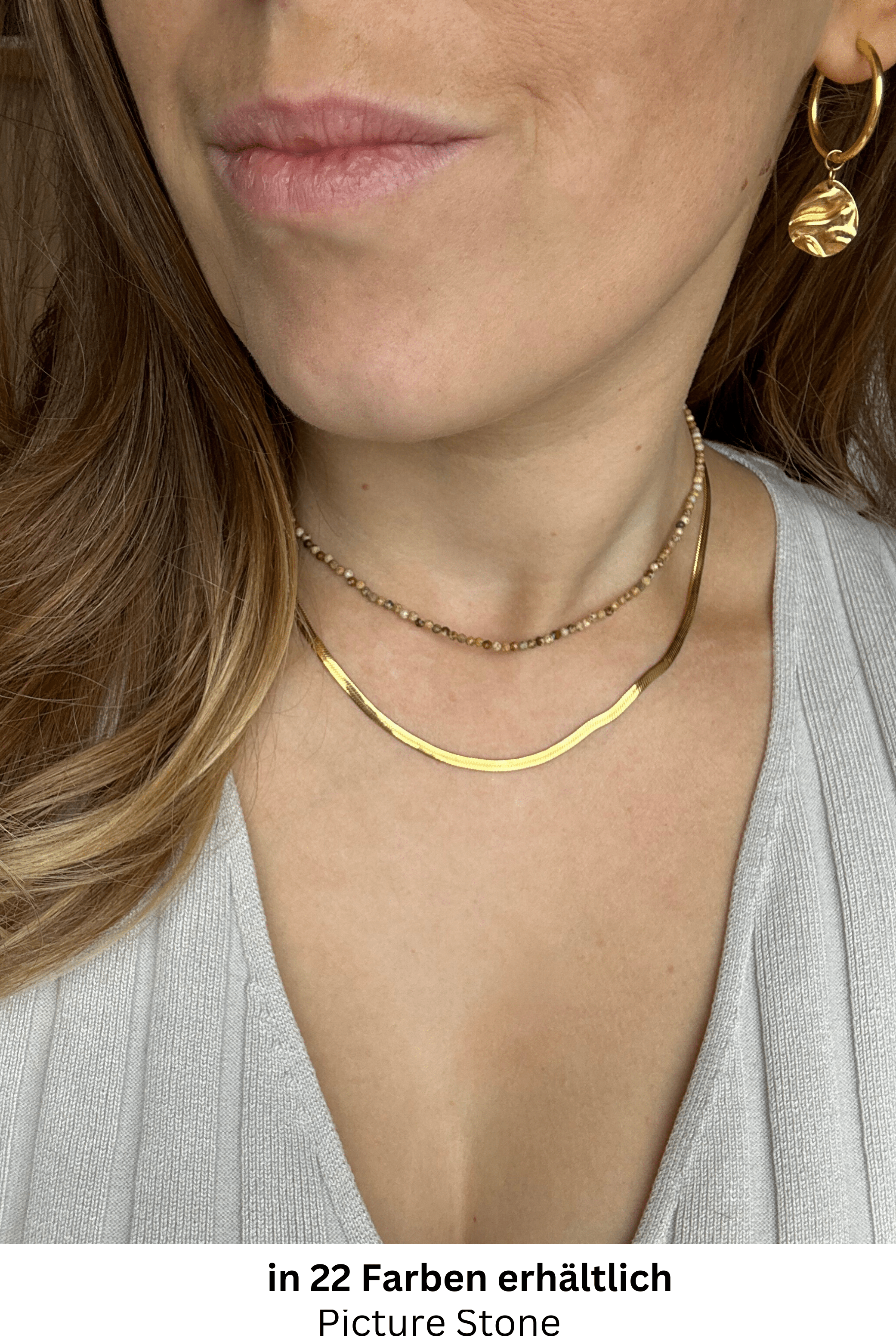 Natural Stone Necklace - caliorjewelry