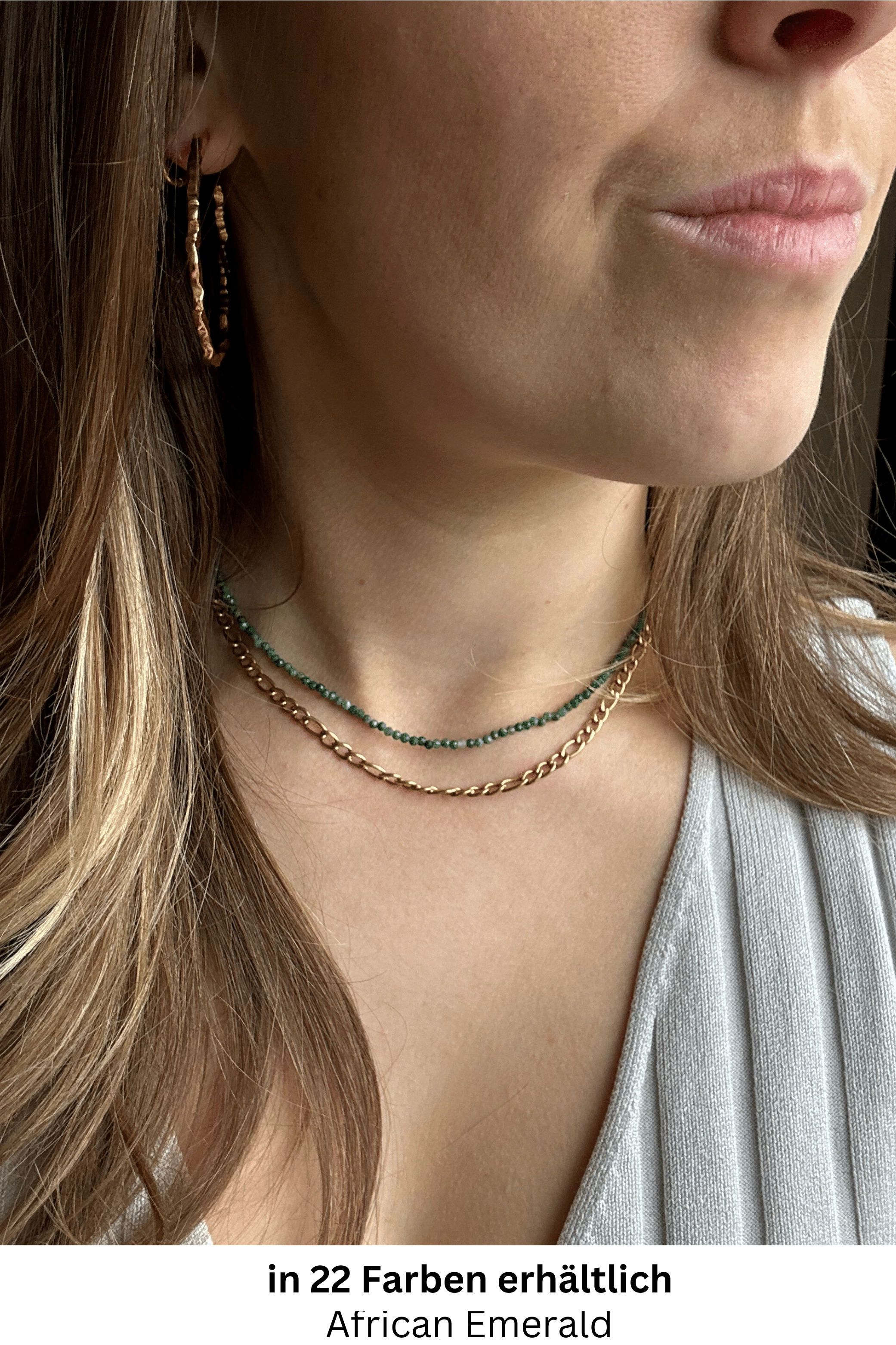 Natural Stone Necklace - caliorjewelry