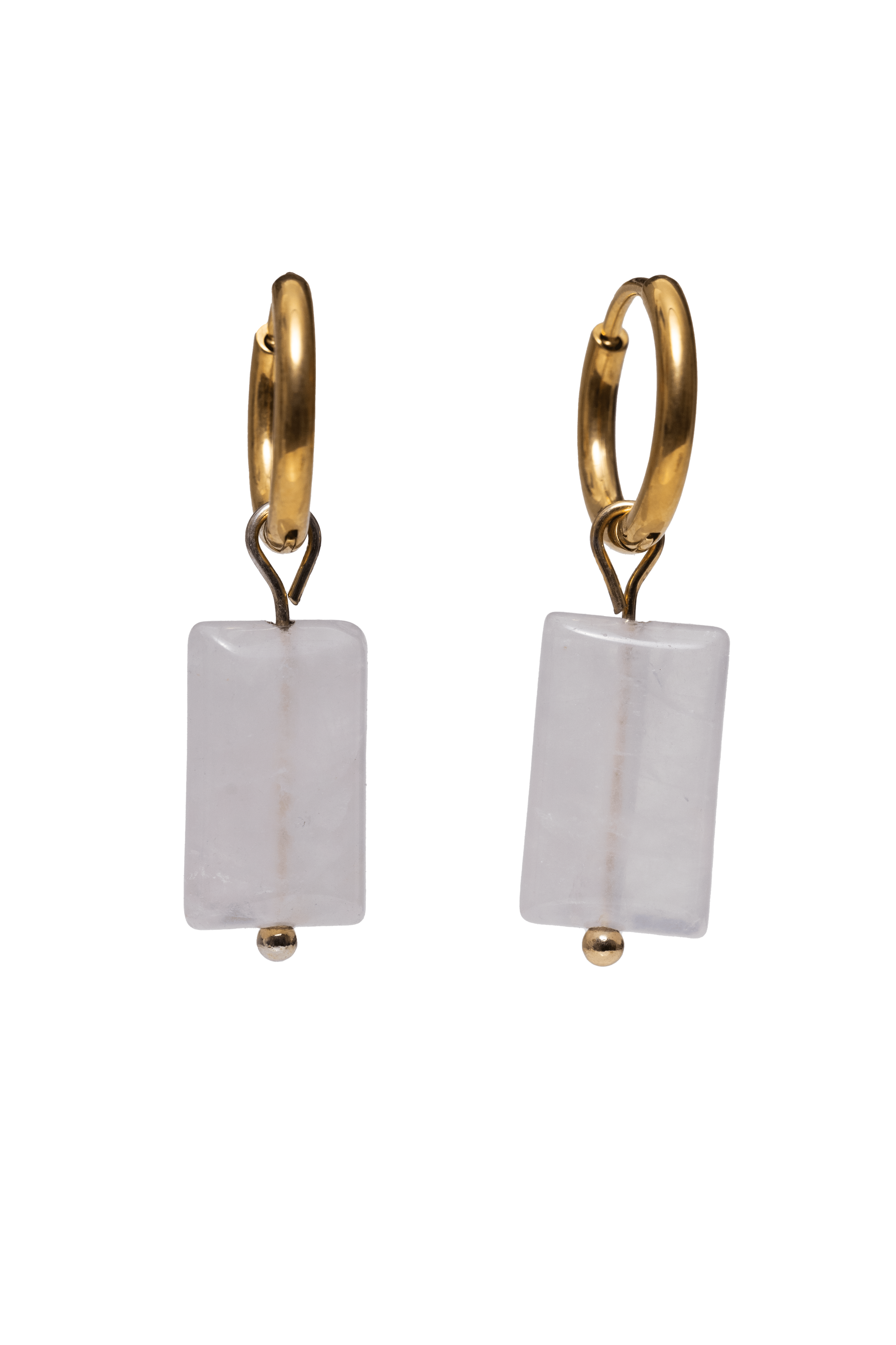 Quarz Hoops - caliorjewelry