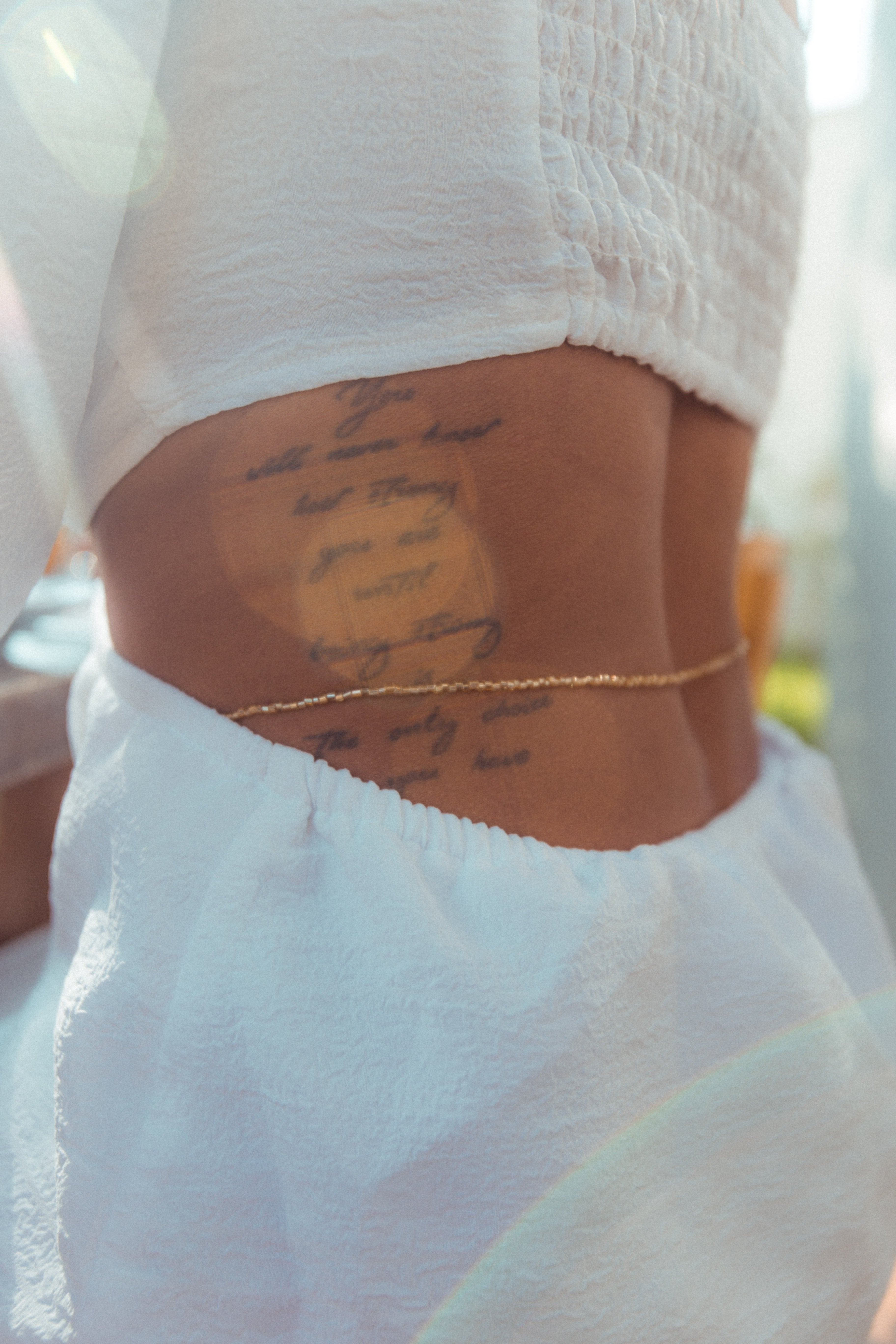 Bodychain Gold - caliorjewelry