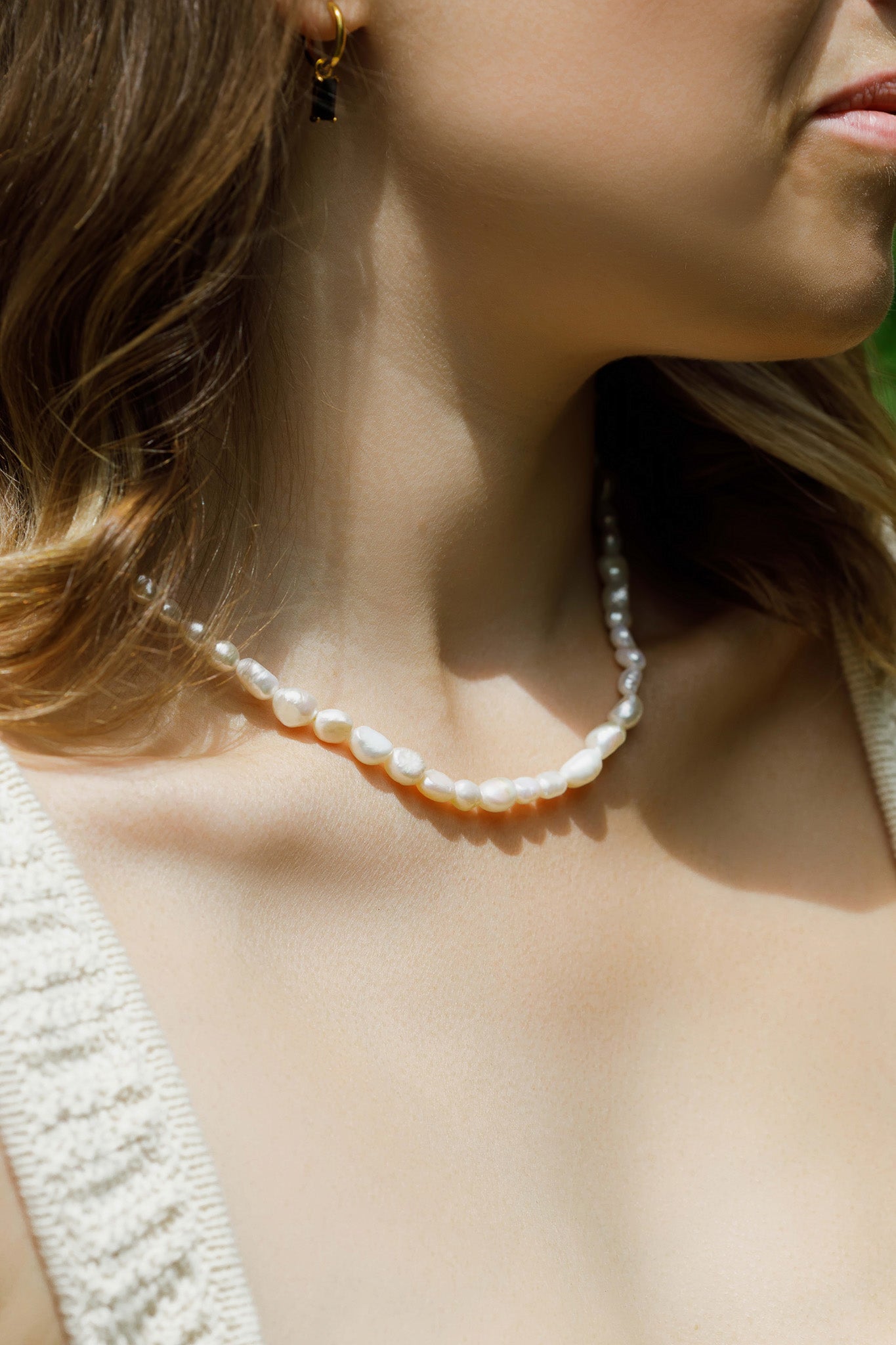 Chunky Pearl Necklace - caliorjewelry