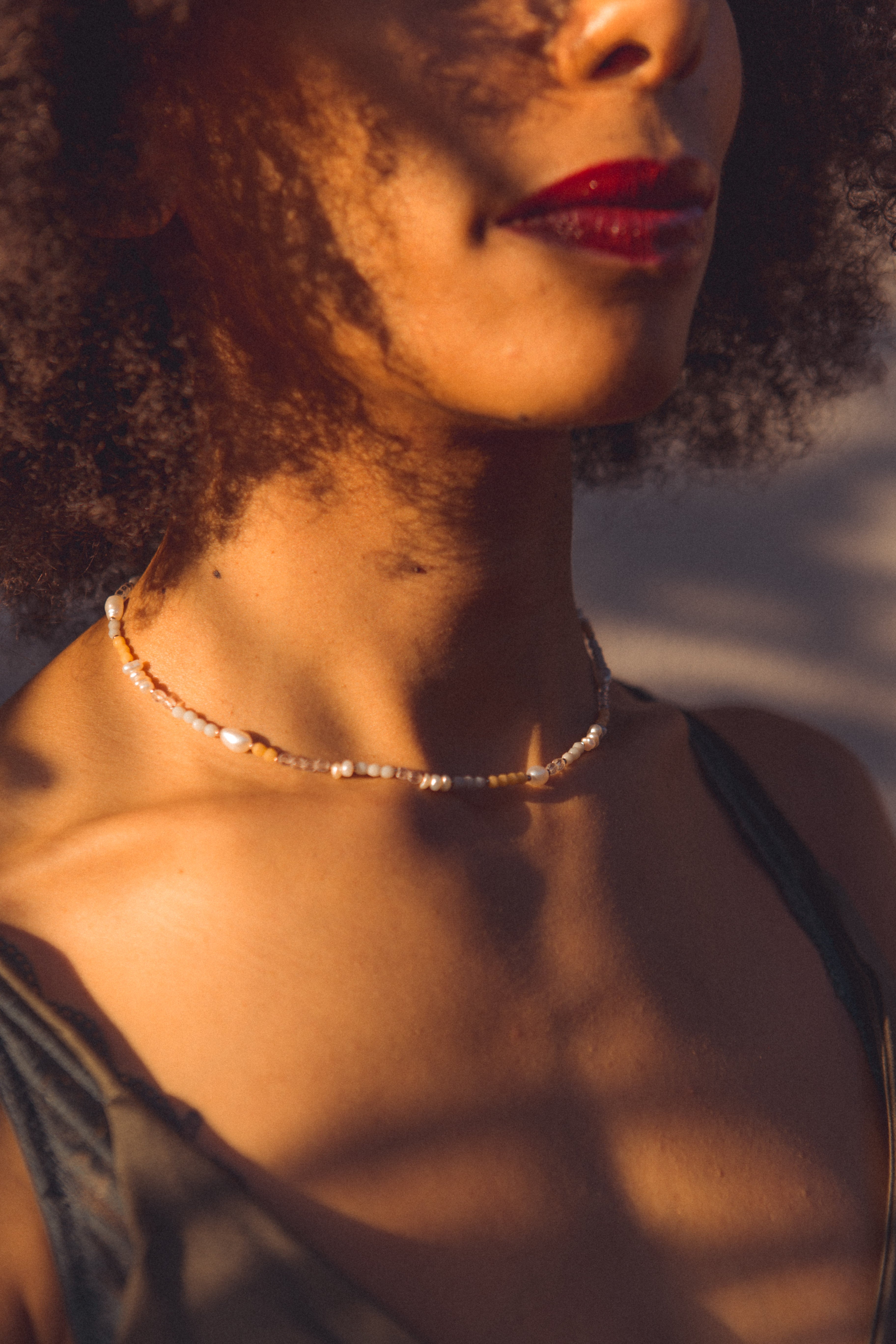 Sweetdream Necklace Orange - caliorjewelry