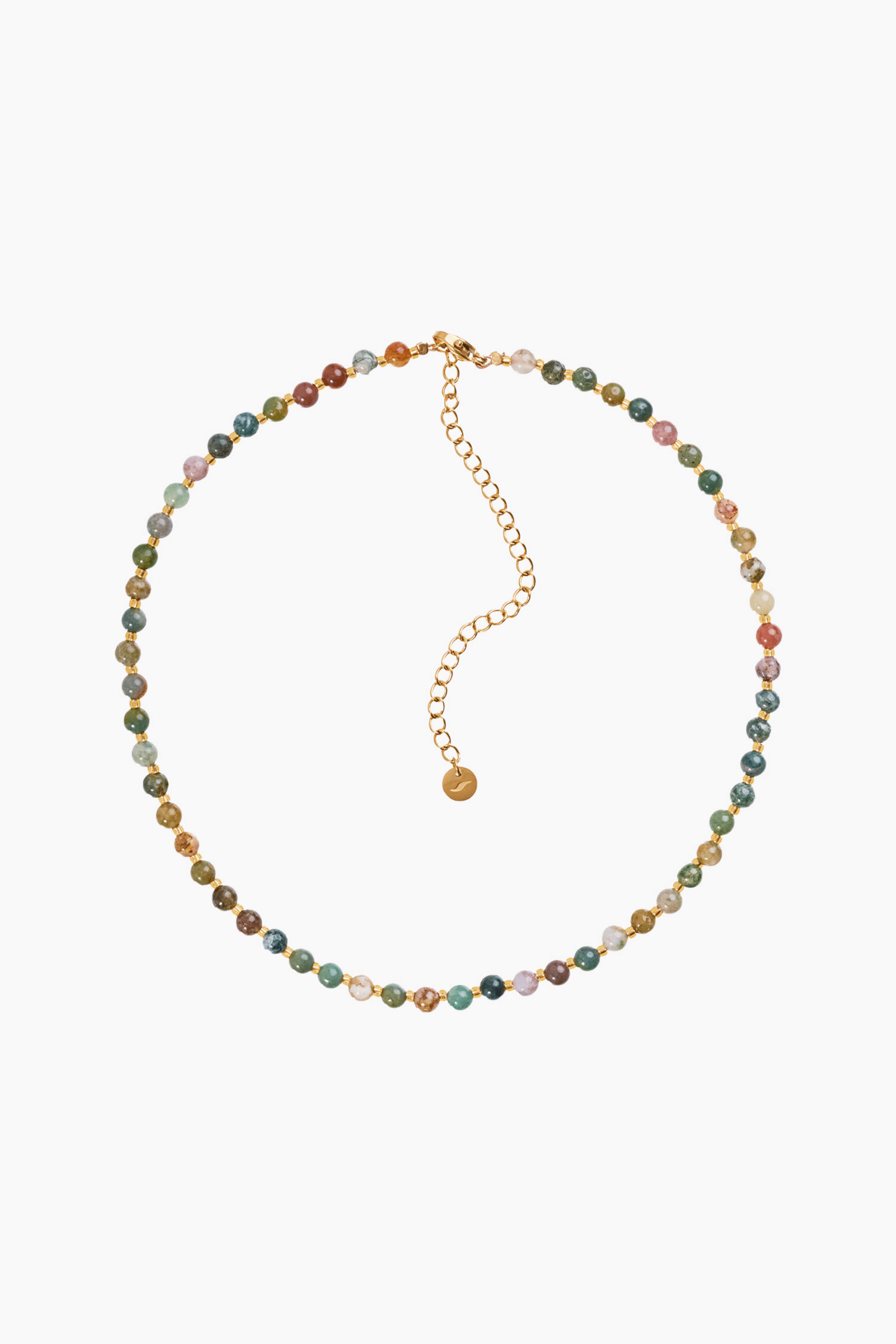 Agate Dots Necklace - caliorjewelry