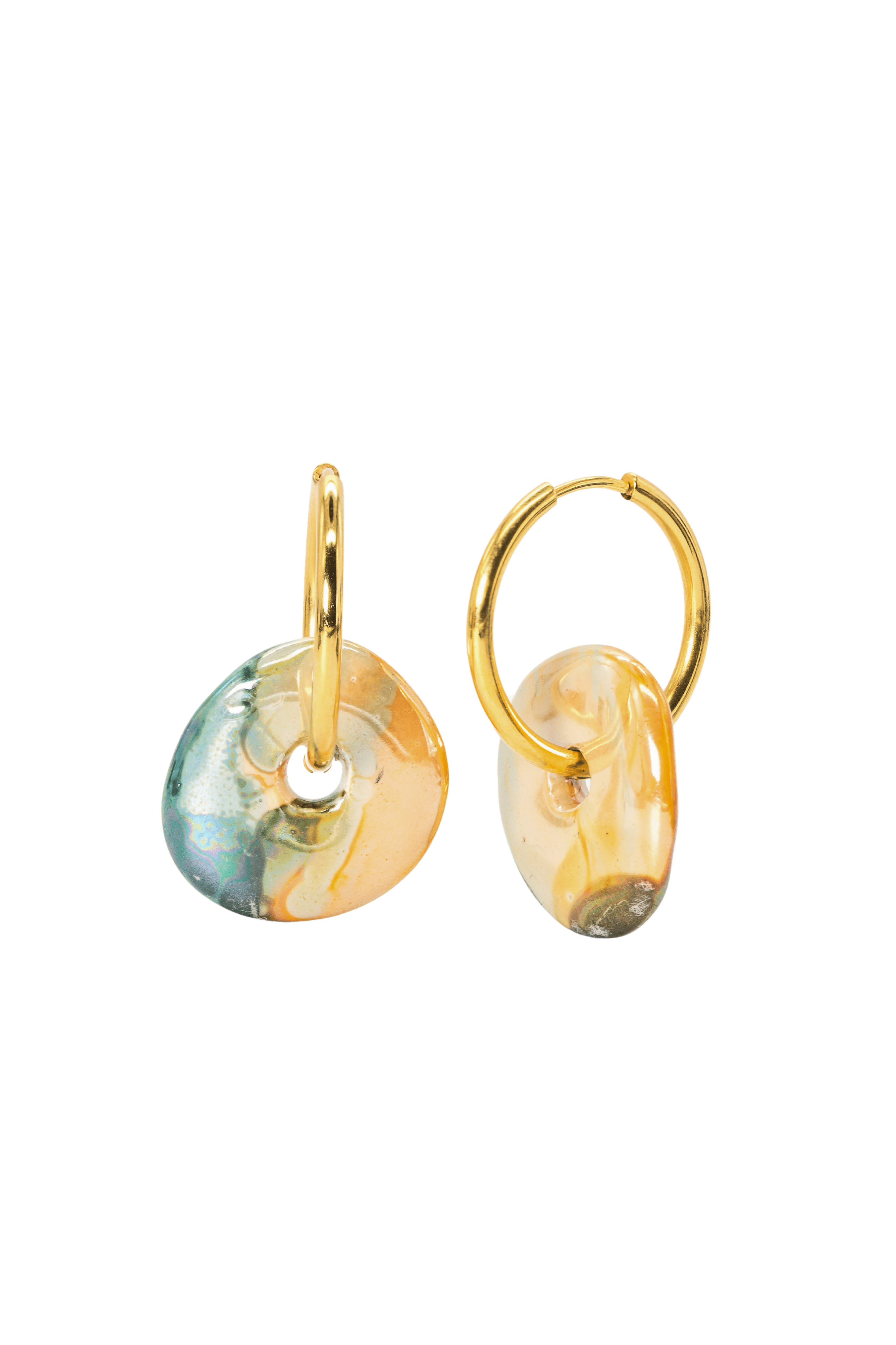 Finola Sunrise Hoops - caliorjewelry