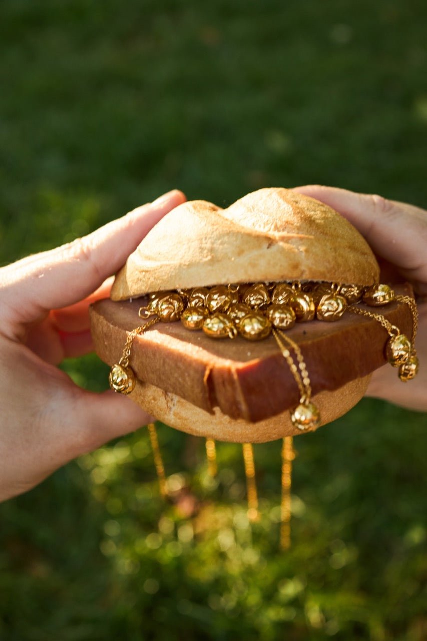 Leberkässemmel Kette - caliorjewelry