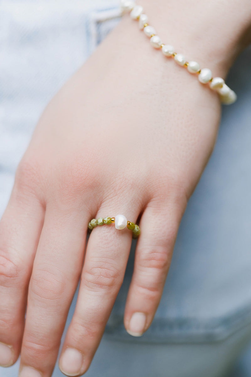 Olivia Ring Green - caliorjewelry