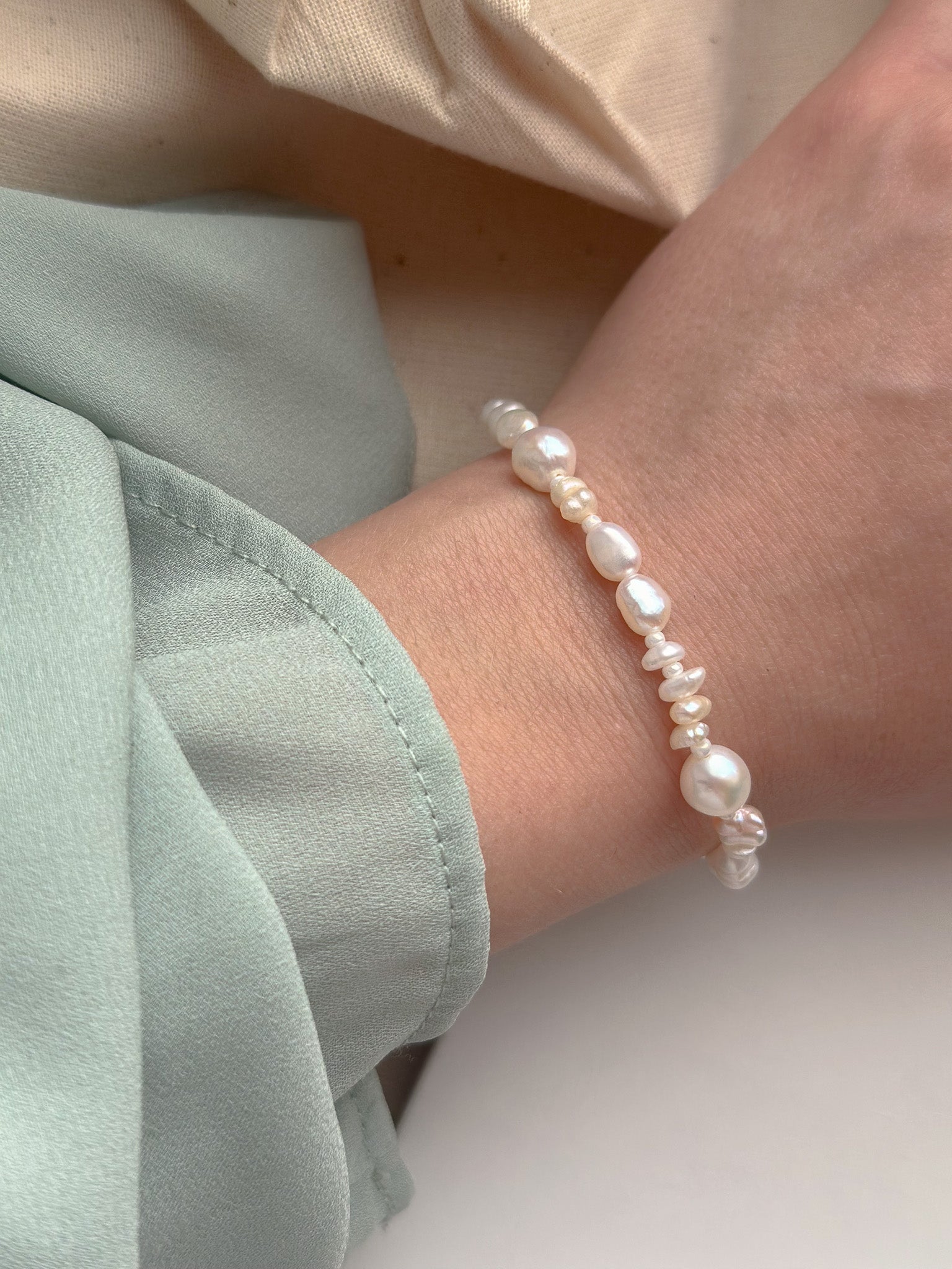 Sophias Pearls Bracelet - caliorjewelry