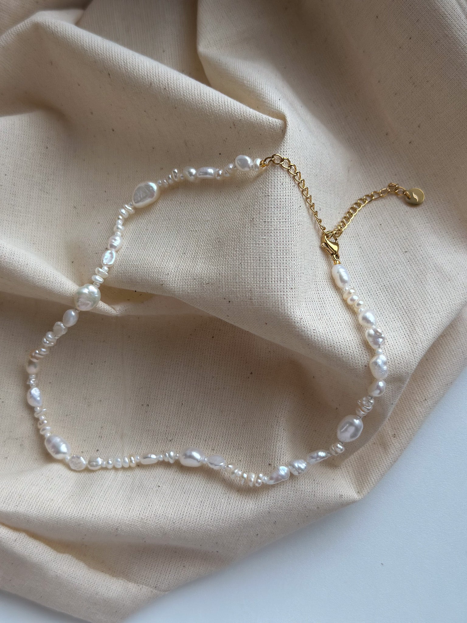 Sophias Pearls Necklace - caliorjewelry